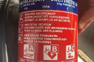 Jaarlijkse controle brandblusser gemist?